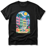 Rainbow Row Cutout ~ Comfort Colors Premium Tee thumbnail 1