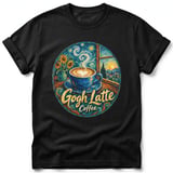 Gogh Latte ~ Comfort Colors Premium Tee thumbnail 1