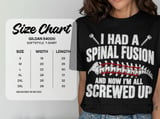 Spinal Fusion All Screwed Up Tee thumbnail 13