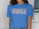 Pediatrics Nurse Pastel Graphic T-Shirt thumbnail 10