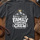 Family Camping Crew T-Shirt thumbnail 1