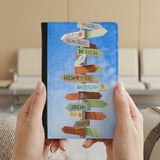 World Travel Signpost Passport Cover thumbnail 3