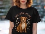 The Sweetheart Pitbull Tee | Cute Pittie Shirt | Pit Bull Mom Gift | Dog Lover Gift thumbnail 8