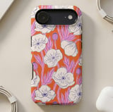 Retro Poppy Floral MagSafe® Phone Case thumbnail 4