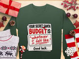 Secret Santa Budget Sweatshirt thumbnail 5