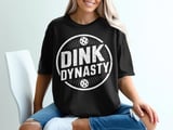 Pickleball Comfort Colors Shirt, Dink Dynasty, Vintage Graphic Tee, Retro Pickleball Player Gift thumbnail 1