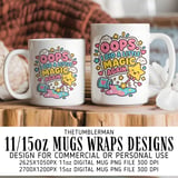 Oops I Did A Little Magic Digital Mug Wrap thumbnail 1