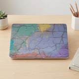 Cracked Pastel Paint MacBook Case thumbnail 3