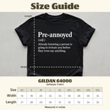 Pre-Annoyed Definition T-Shirt thumbnail 7