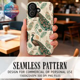 Vintage Peacock Digital Download thumbnail 1