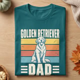 Retro Golden Retriever Dad Tee thumbnail 8