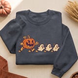 Retro Pumpkin Chasing Ghosts Tee thumbnail 10