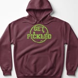 Pickleball Gildan Fleece Hoodie, Get Pickled, Court Pullover thumbnail 3