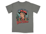 Smile And Say God Bless Cowgirl Tee thumbnail 1