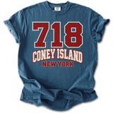 718 Coney Island NY Tee thumbnail 2