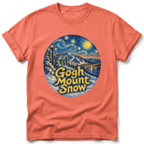Gogh Mount Snow ~ Comfort Colors Premium Tee thumbnail 4