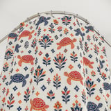 Bohemian Sea Turtle & Bloom Shower Curtain thumbnail 6