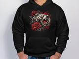 Grizzly Bear Roses Hoodie thumbnail 4
