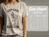 Keep Calm and Rattle On Tee thumbnail 4