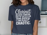 Clarinet: Fancy & Chaotic T-Shirt thumbnail 9