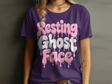 Resting Ghost Face Tee or Sweatshirt thumbnail 12