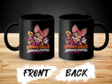 Spooky Calls Serious Coffee Mug thumbnail 4