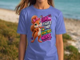 That's Not How This Works Sally the Squirrel Tee thumbnail 6