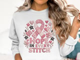 Faux Patchwork Hope In Every Stitch Tee thumbnail 21