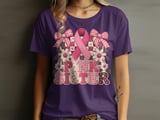 Faux Patchwork Pink Sister Tee thumbnail 16