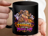 Halloween Cowboy Armadillo Mug thumbnail 17