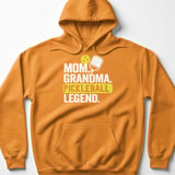 Pickleball Gildan Fleece Hoodie, Mom Grandma Pickleball Legend, Court Pullover thumbnail 9