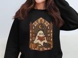 Cozy Reading Ghost Tee or Sweatshirt thumbnail 18