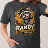 Randy Food Critic Raccoon Tee thumbnail 14