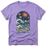 Firework Wave ~ Comfort Colors Premium Tee thumbnail 6