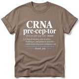 CRNA Preceptor Definition Tee thumbnail 6
