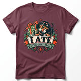 I Ate The Gift Tag Dachshund Tee thumbnail 4