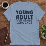 Young Adult Is My Writing Language Softstyle Tee thumbnail 7