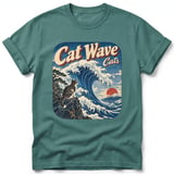 Cat Wave ~ Comfort Colors Premium Tee thumbnail 8