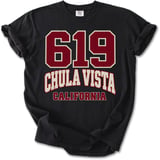 619 Chula Vista California Tee thumbnail 1