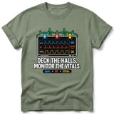 Deck The Halls Monitor The Vitals Tee thumbnail 2