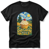Gogh Cupcake ~ Comfort Colors Premium Tee thumbnail 1