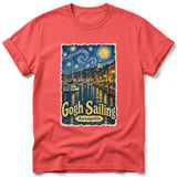 Gogh Sailing ~ Comfort Colors Premium Tee thumbnail 3