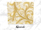 20 oz Golden Baroque Tumbler Wrap, Sublimation Design, Straight and Tapered, Marble Effect, Tumbler Digital Download thumbnail 4
