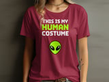 This Is My Human Costume Alien Tee thumbnail 5