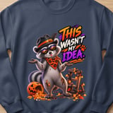 Randy the Raccoon Halloween Sweatshirt thumbnail 4