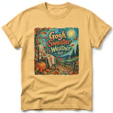 Gogh Sweater Weather ~ Comfort Colors Premium Tee thumbnail 7