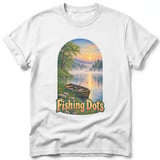 Fishing Dots ~ Comfort Colors Premium Tee thumbnail 9