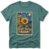 Gogh Nurse ~ Comfort Colors Premium Tee thumbnail 8