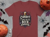 Came For The Beer Halloween Tee thumbnail 4