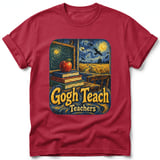Gogh Teach ~ Comfort Colors Premium Tee thumbnail 2